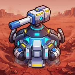 Space Base: 아이들 타워 디펜스 아이콘