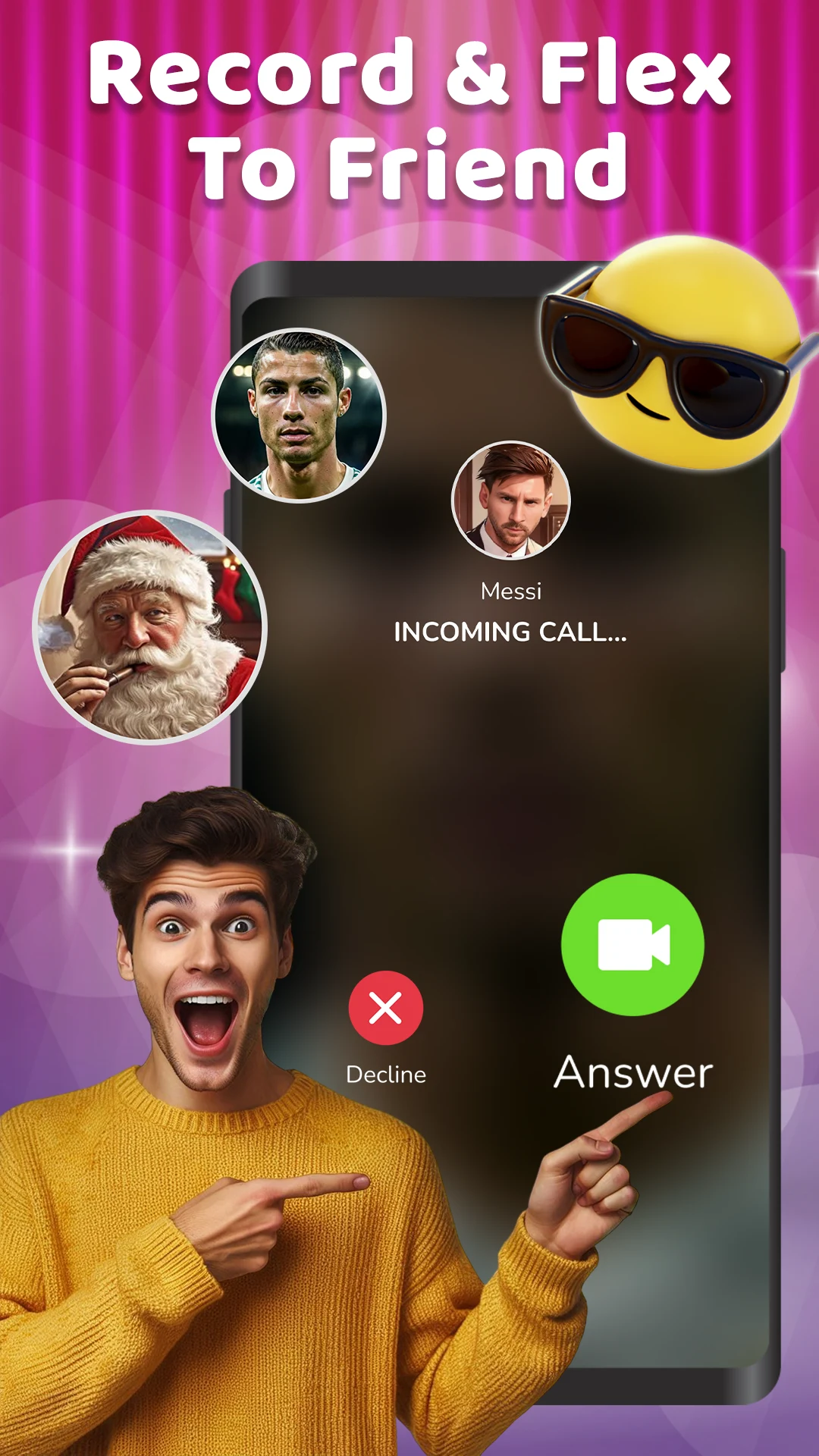 Prank Video Call & Mood Chaat screenshot